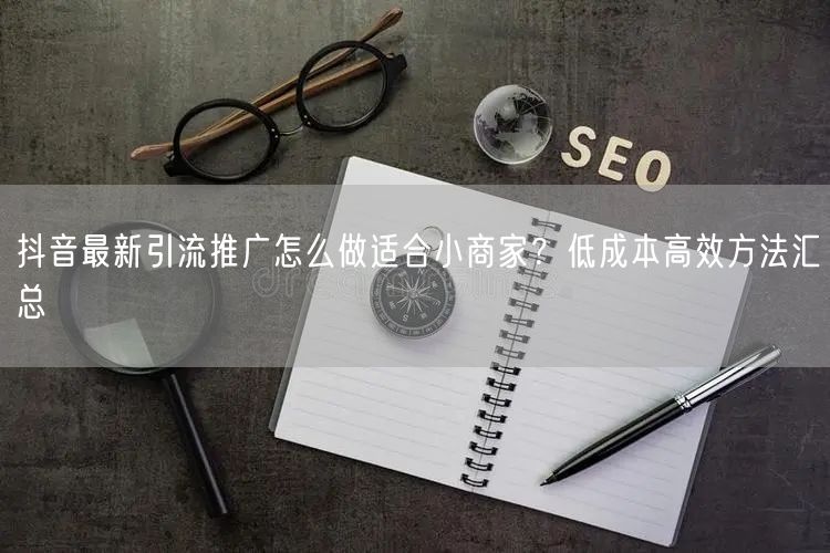 抖音最新引流推广怎么做适合小商家？低成本高效方法汇总